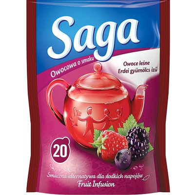 SAGA ERDEI GYÜMÖLCS ÍZŰ GYÜMÖLCSTEA termékképe