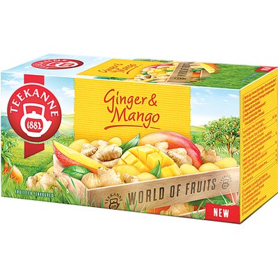 TEEKANNE GYÖMBÉR-MANGÓ ÍZŰ FILTERES TEA termékképe