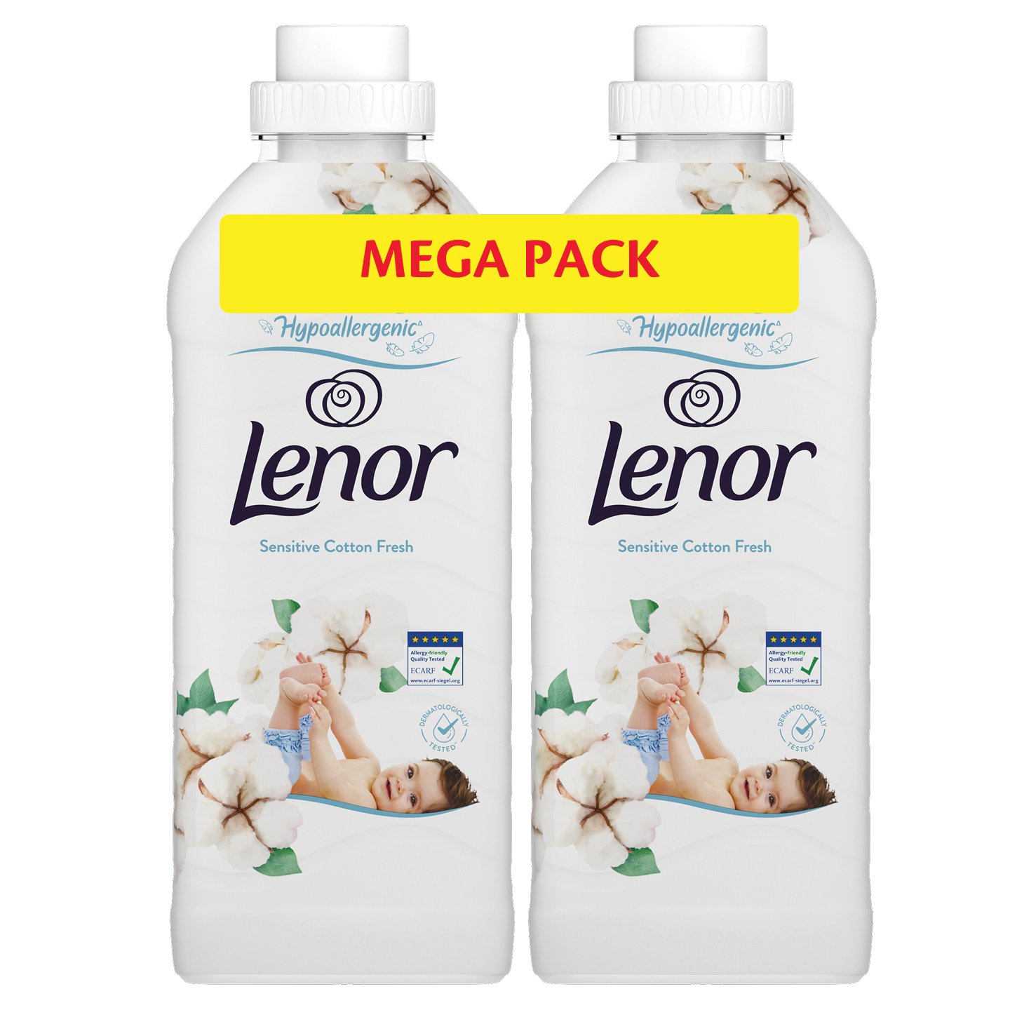 Lenor Sensitive öblítő Duopack