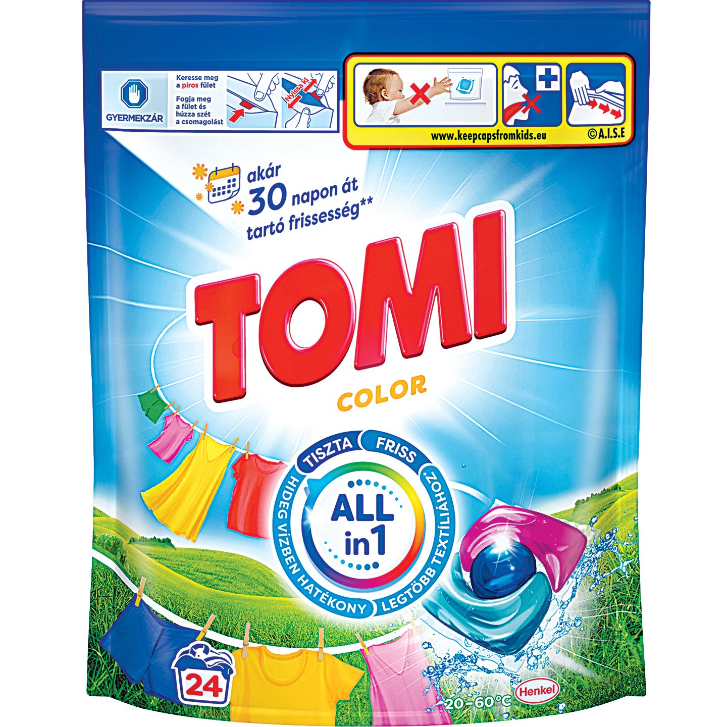 Tomi Power Color Mosókapszula
