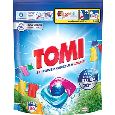 TOMI POWER COLOR MOSÓKAPSZULA termékképe