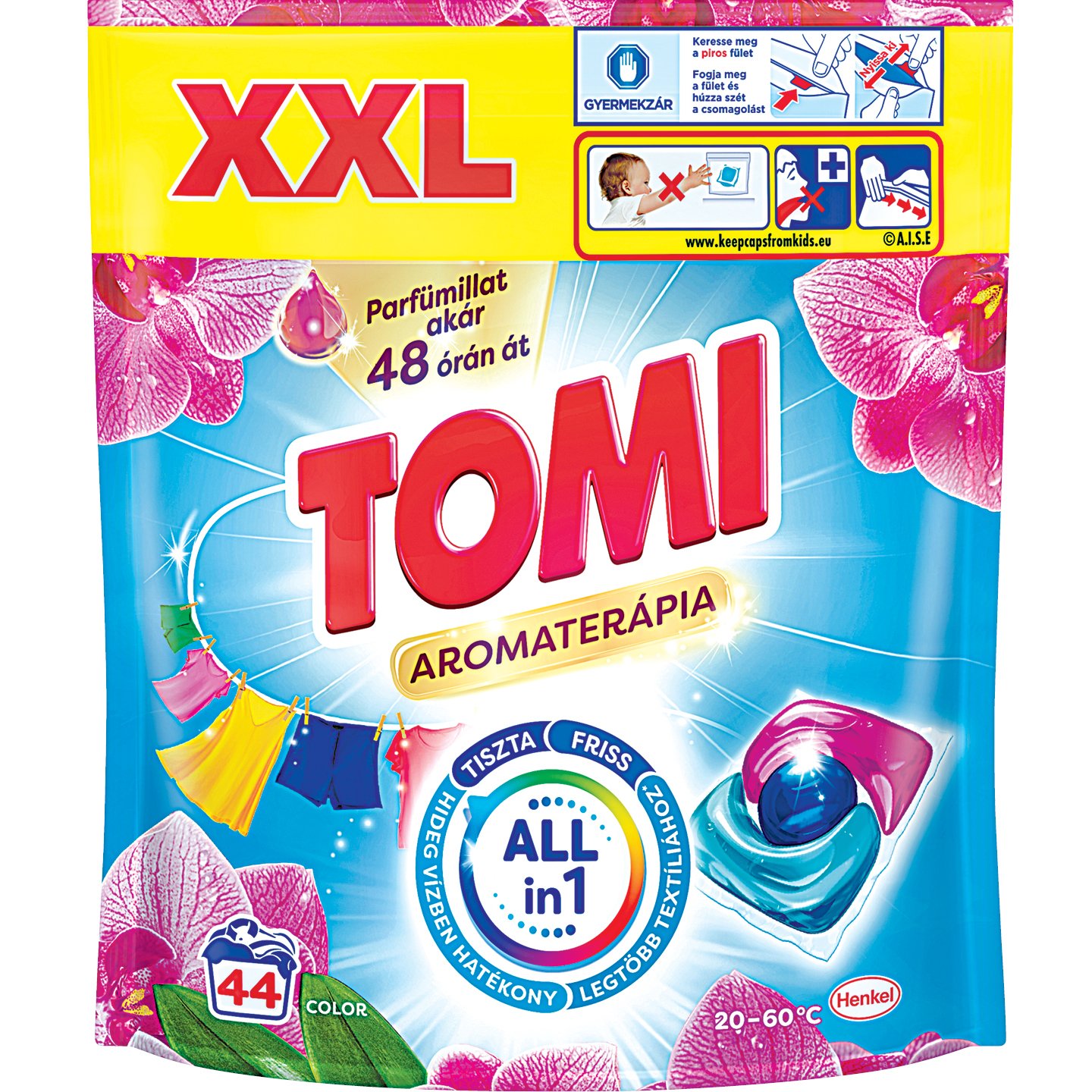 Tomi Orchidea Makadám Mosókapszula