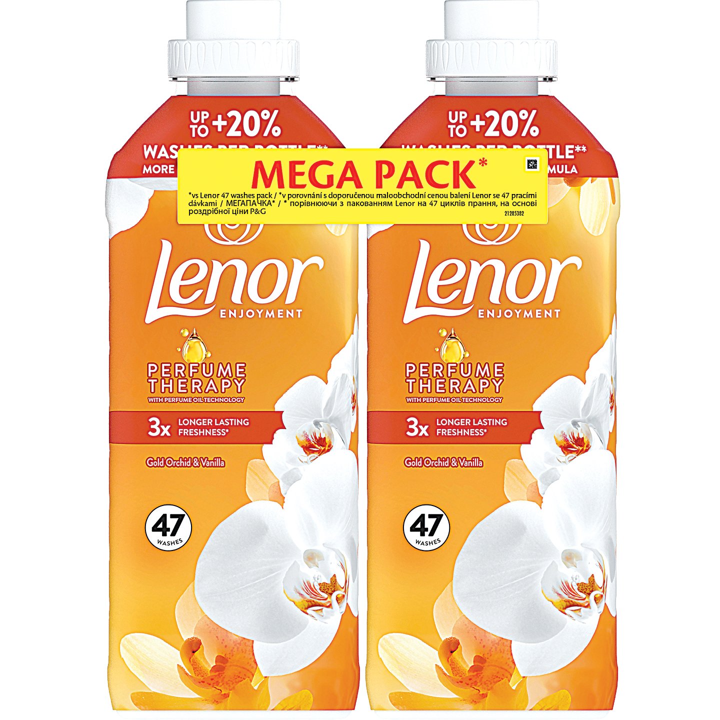 Lenor Gold Orchid öblítő Duopack