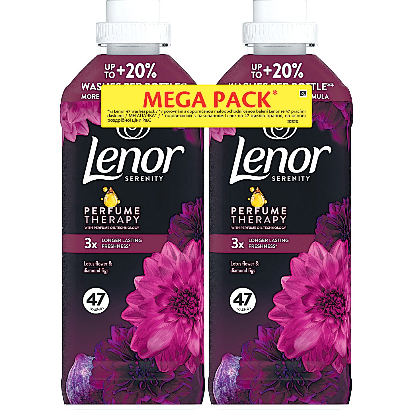 Lenor Diamond öblítő Duopack