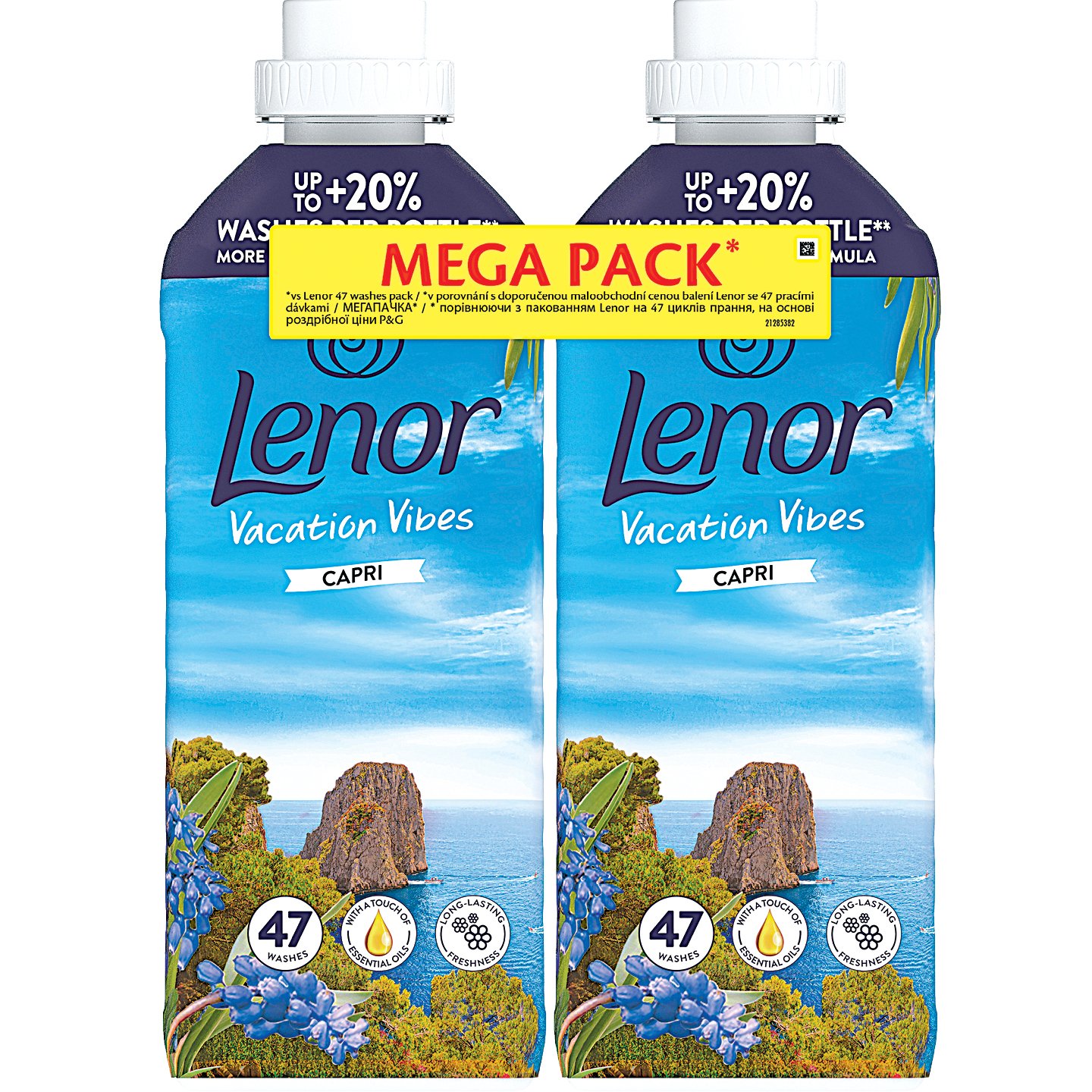 Lenor Capri Öblítő Duopack
