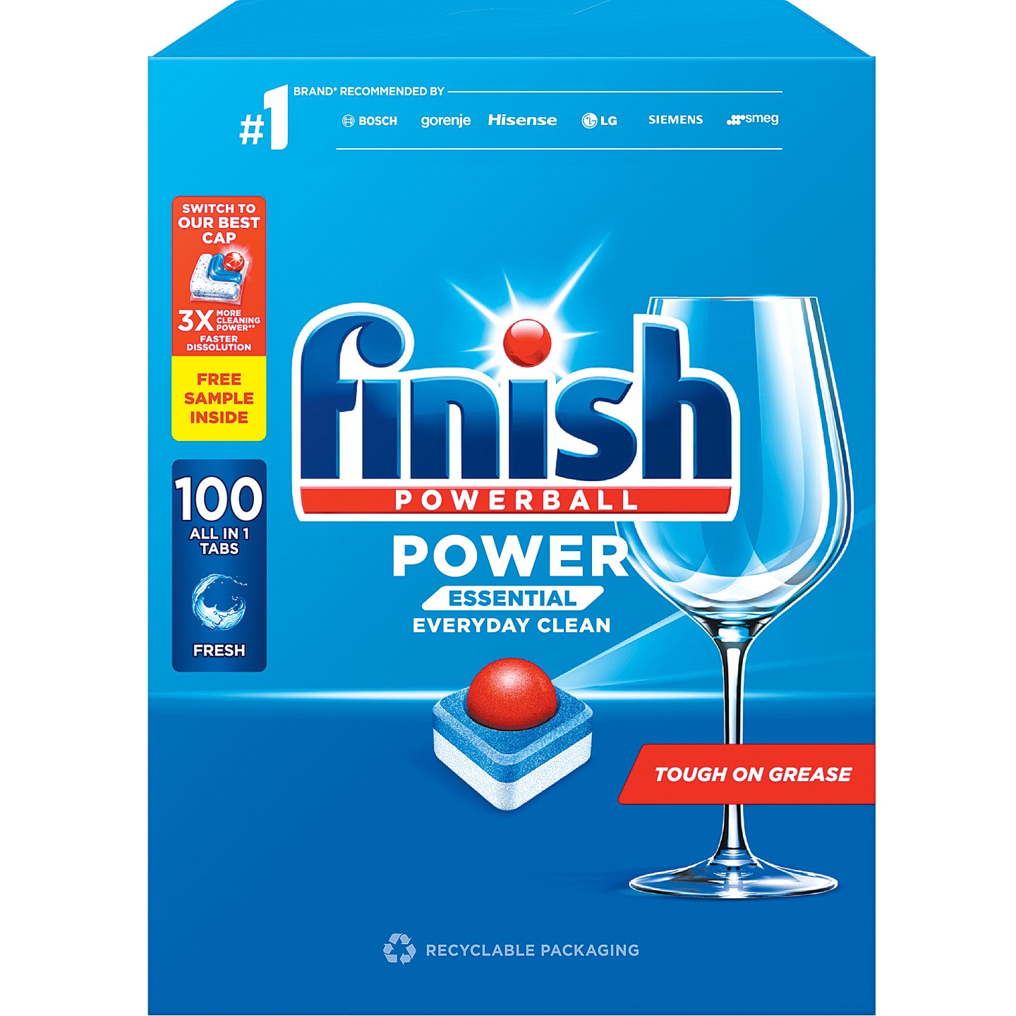 Finish Power Essential Regular Mosogatógép Tabletta