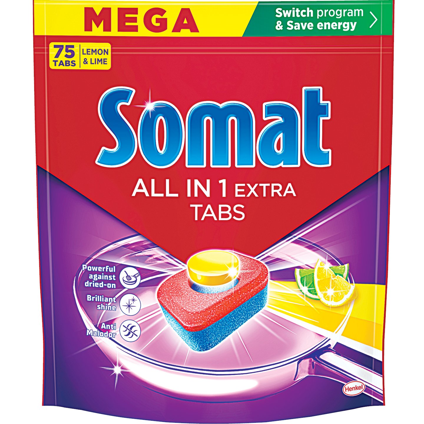 Somat All In 1 Extra Lemon Lime Mosogatógép Tabletta