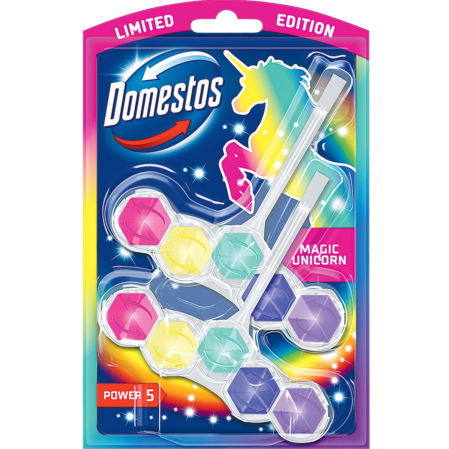 Domestos Unicorn Power5 Wc Rúd Duopack