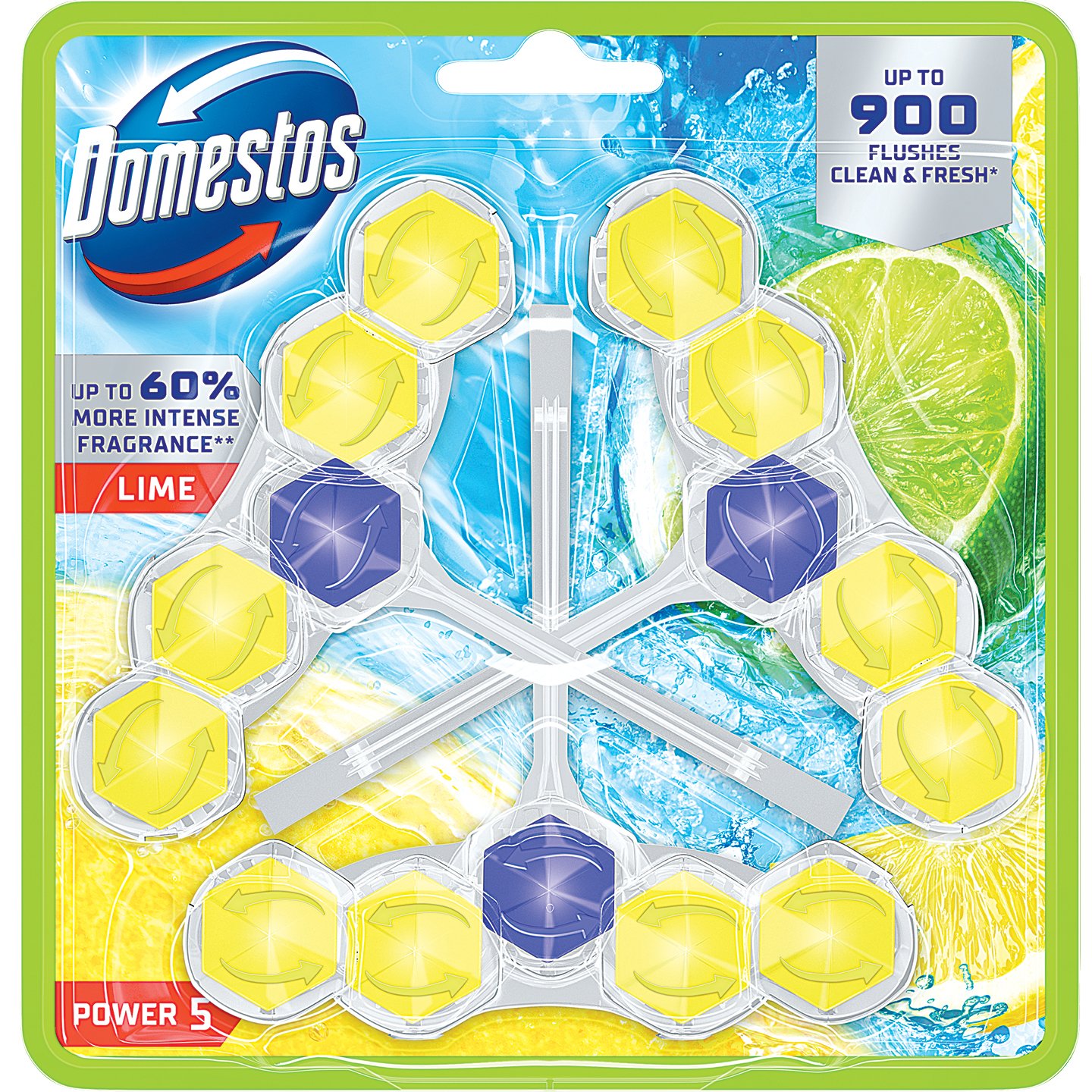 Domestos Power5 Lime Wc Rúd