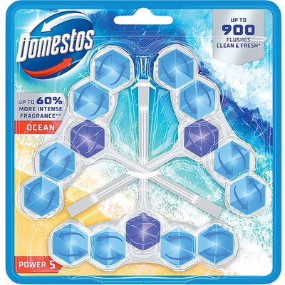 DOMESTOS POW5 WC RÚD 3X50G OCEAN termékképe