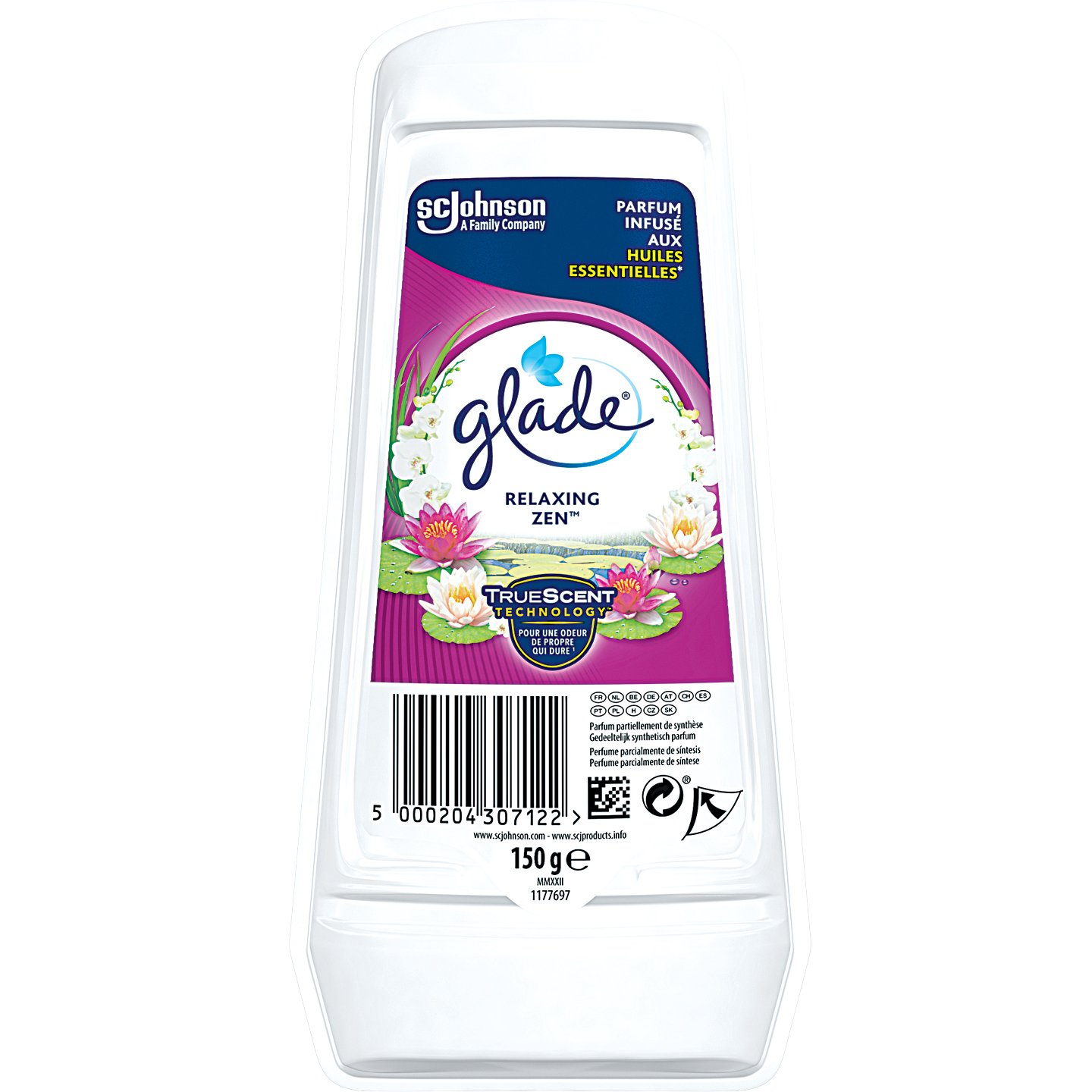 Glade Zselés Illatosító Relaxing Zen