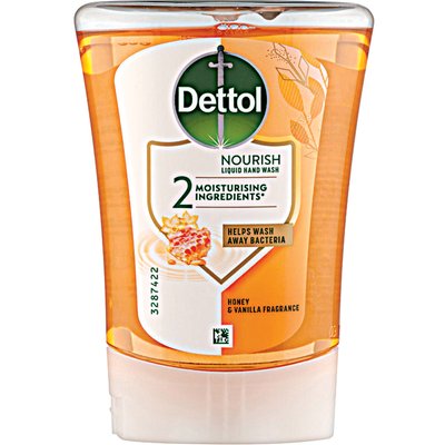 DETTOL FOLYÉKONY SZAPPAN UTÁNTÖLTŐ MÉZZEL termékképe
