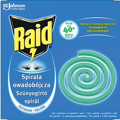 RAID SZÚNYOGÍRTÓ SPIRÁL termékképe