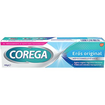 COREGA ERŐS MŰFOGSORRÖGZÍTŐ KRÉM termékképe