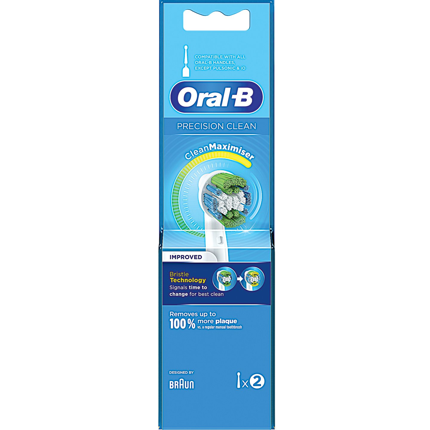 Oral B Elektromos Fogkefe Fej Precision Clean Duopack