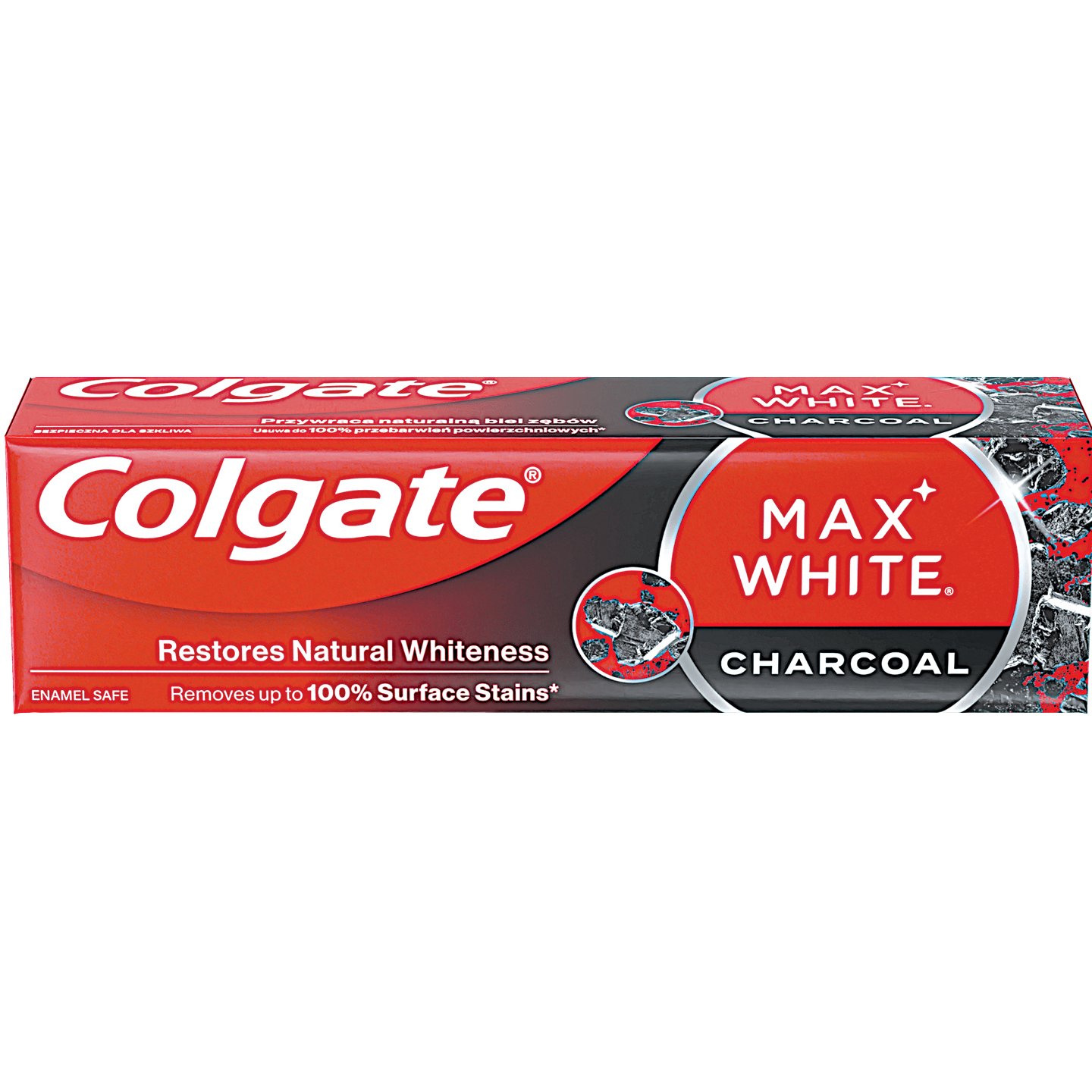 Colgate Max White Charcoal Fogkrém