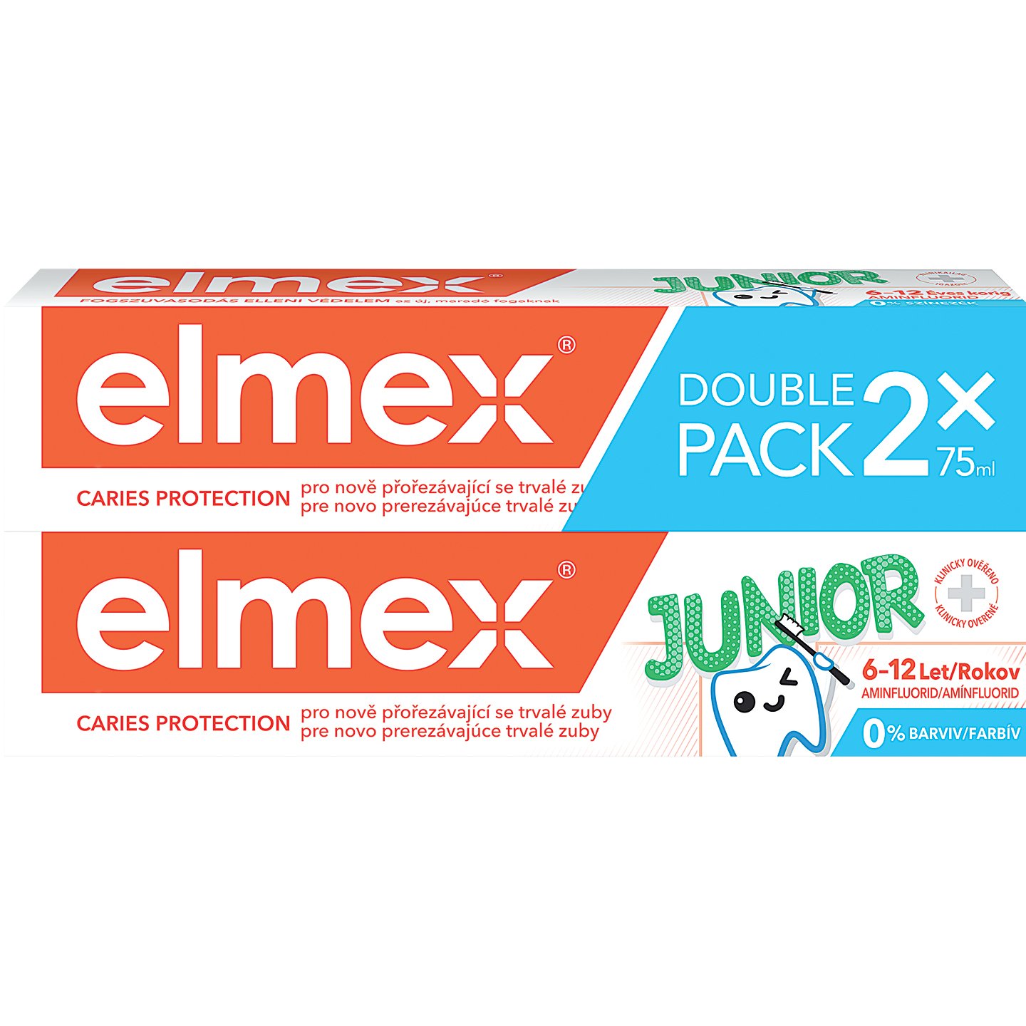 Elmex Junior Fogkrém Duopack