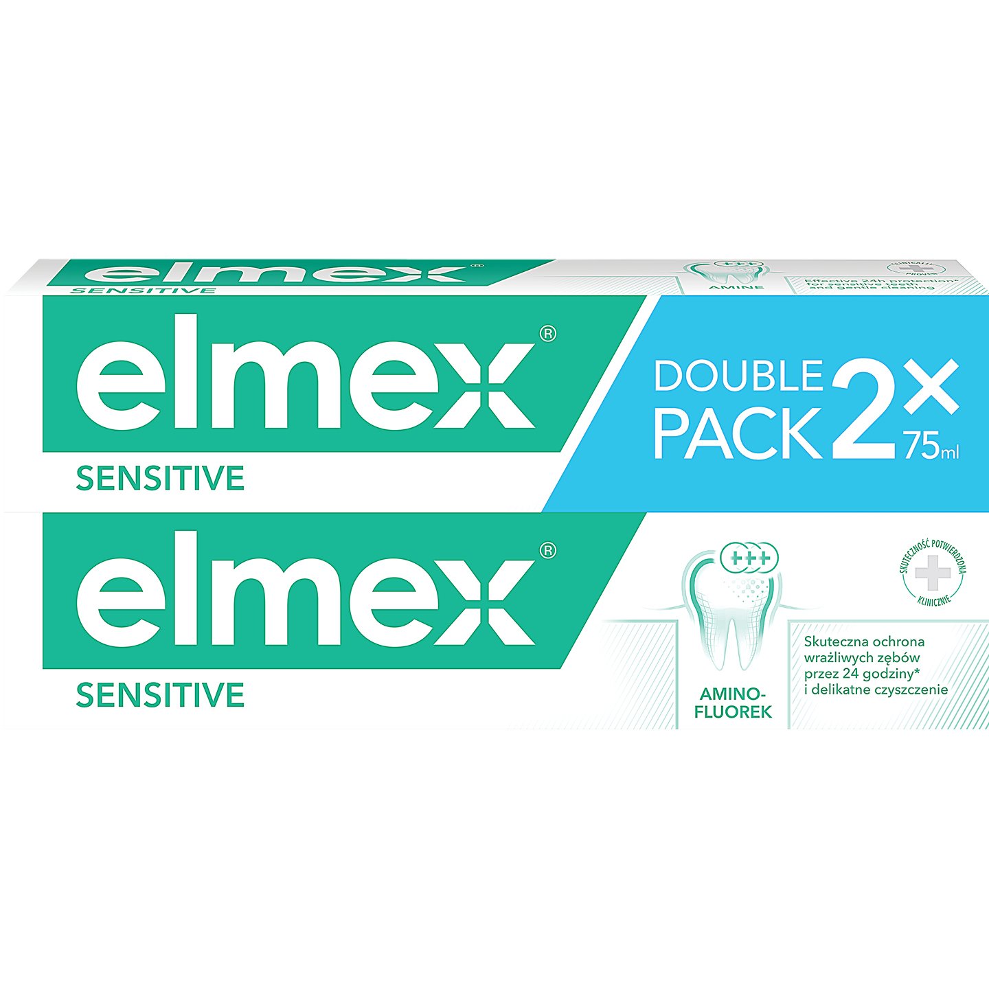 Elmex Sensitive Fogkrém Duopack