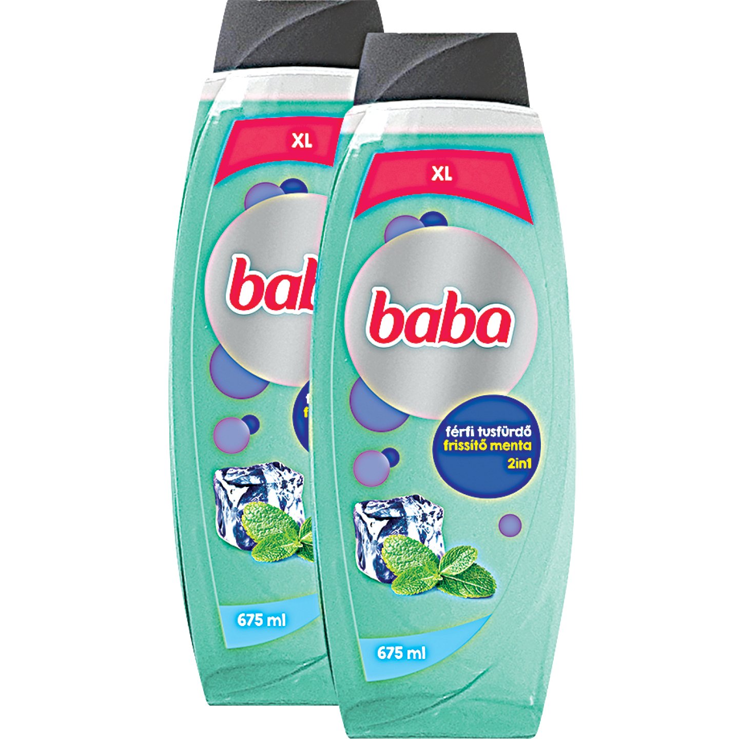 Baba Férfi Tusfürdő Duopack Mentával