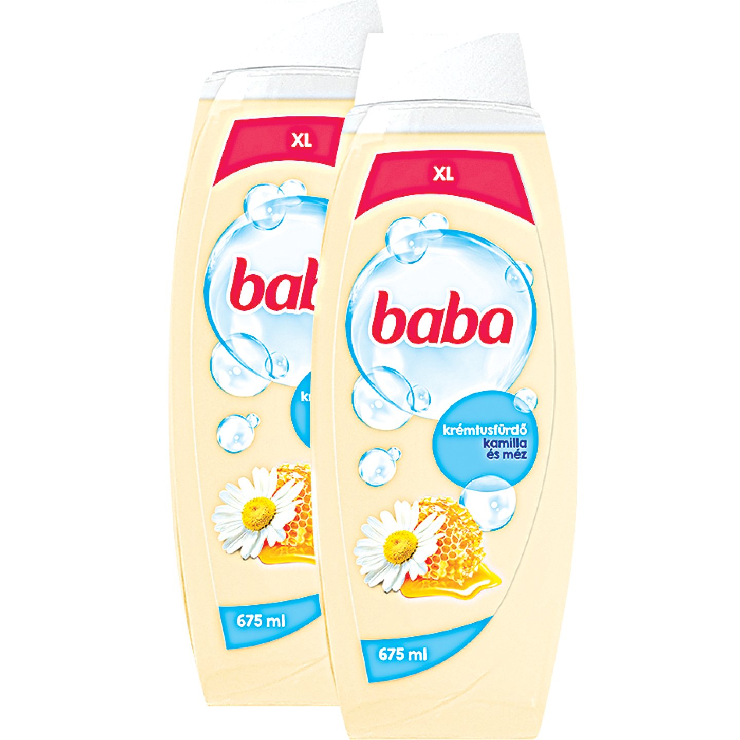 Baba Tusfürdő Duopack Kamillával és Mézzel