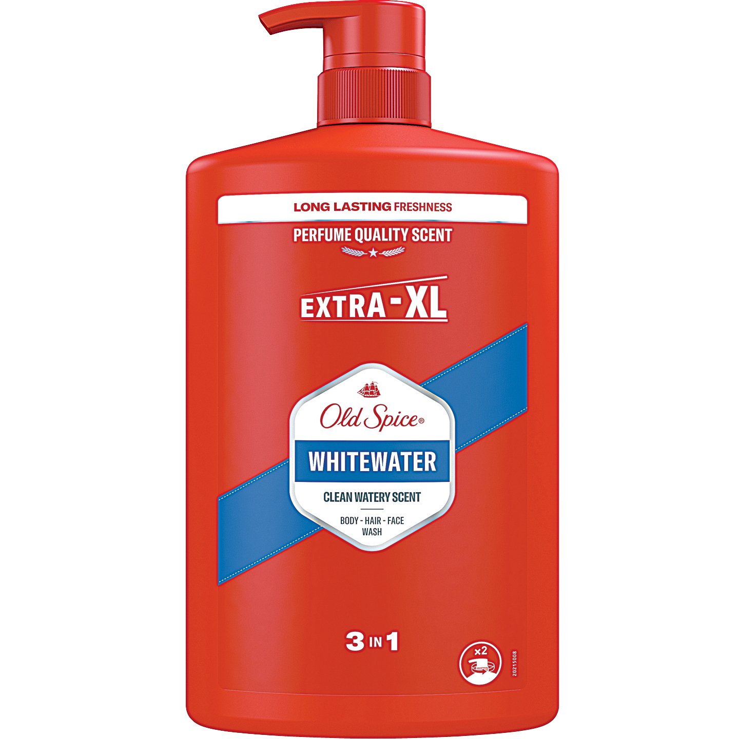Old Spice Whitewater Pumpás Tusfürdő Xxl
