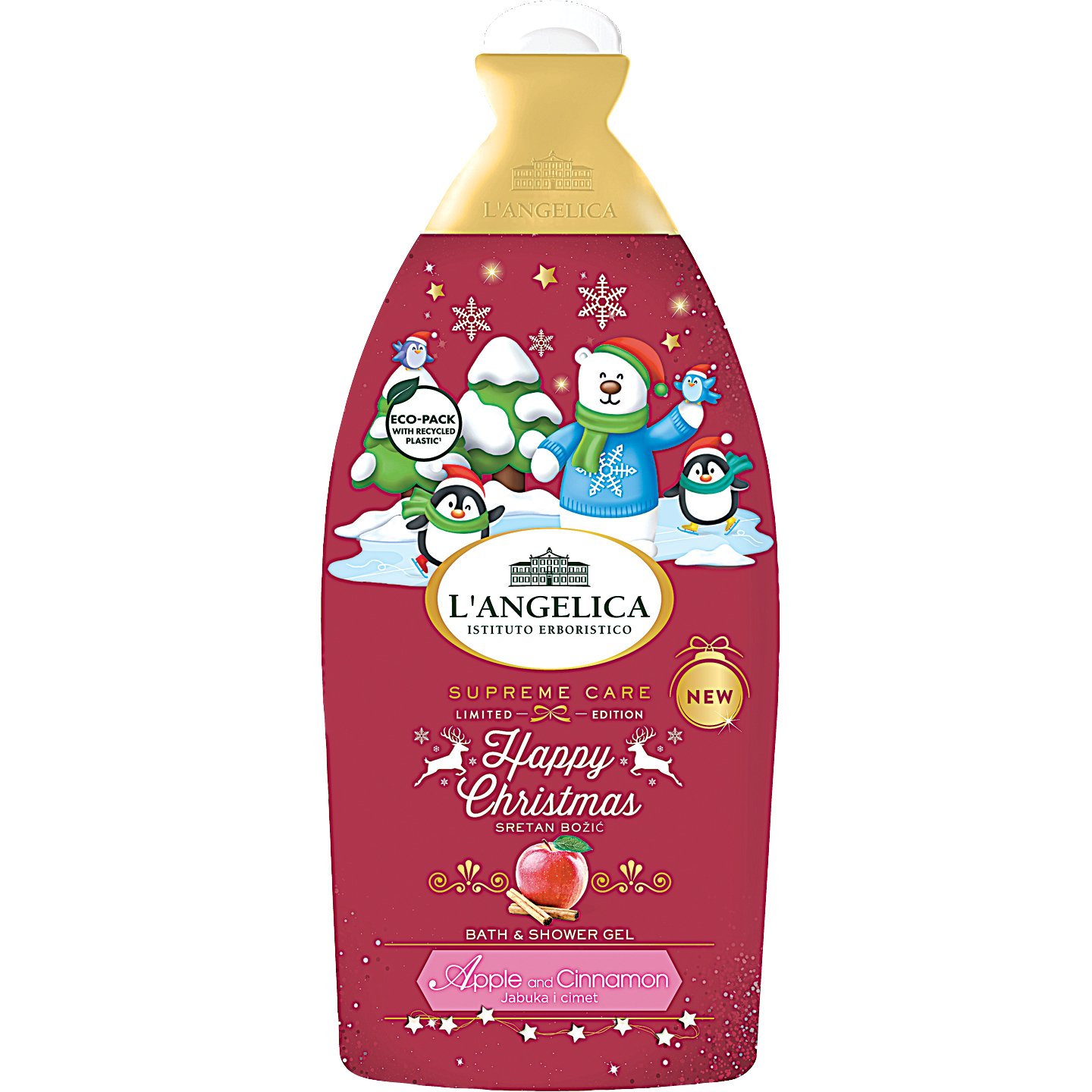 Langelica Tusfürdő Alma-fahéj Illattal