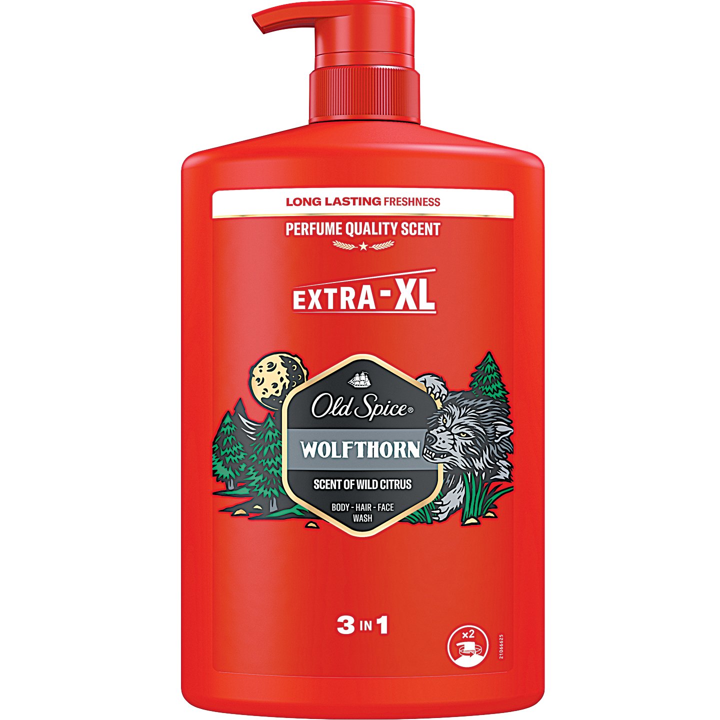 Old Spice Wolfthorn Pumpás Tusfürdő Xxl