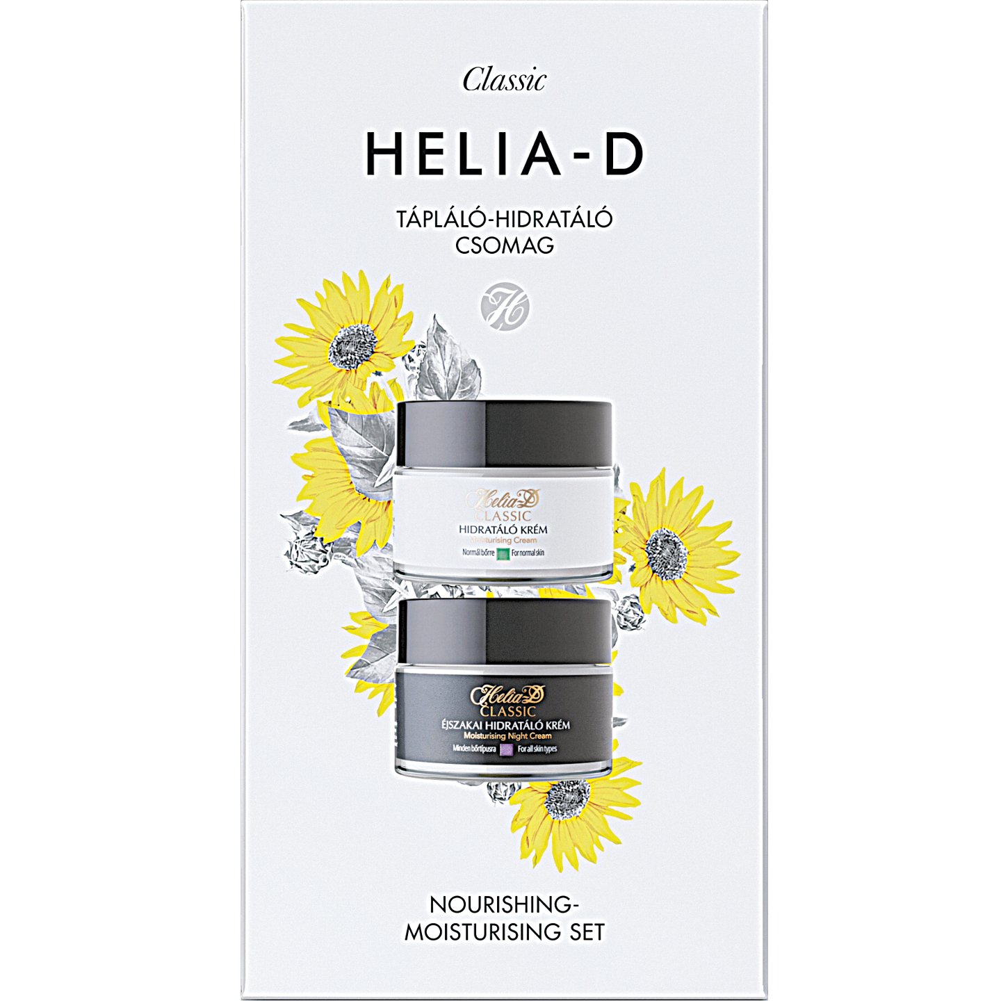 Helia-d Classic Tápláló-hidratáló Csomag
