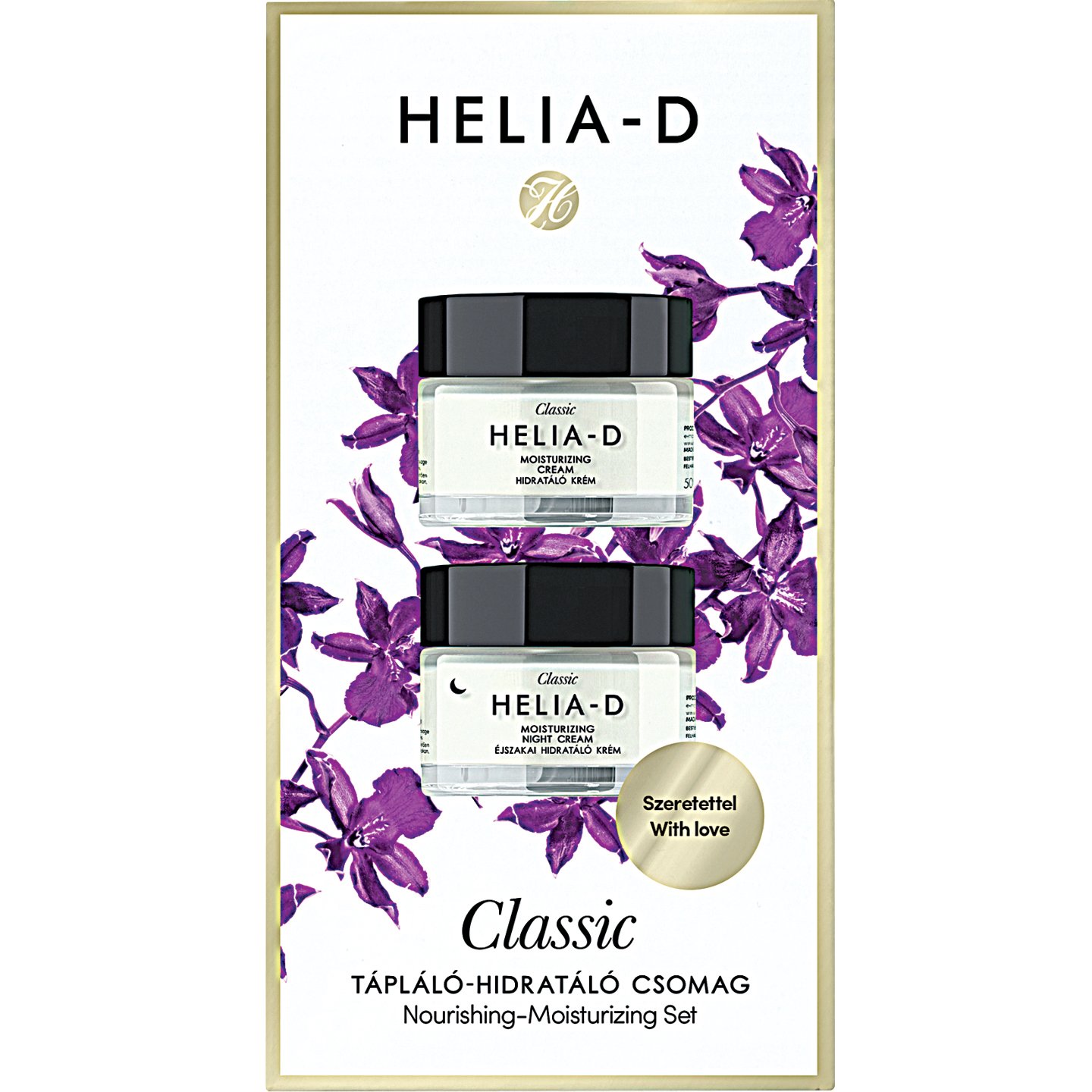 Helia-d Classic Tápláló-hidratáló Csomag