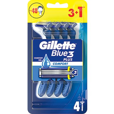 GILLETTE BLUE3 PLUS COMFORT BOROTVA termékképe