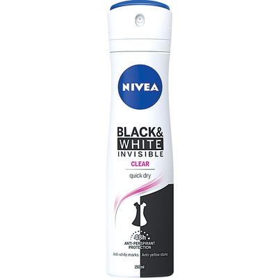 NIVEA DEO BLACK & WHITE INVISIBLE termékképe