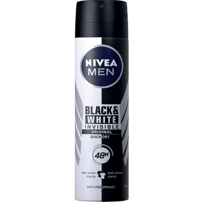 NIVEA MEN DEO BLACK & WHITE INVISIBLE termékképe