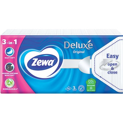 Image of ZEWA DELUXE ORIGINAL PAPÍRZSEBKENDŐ