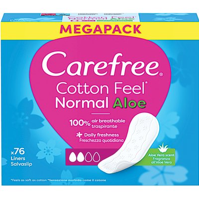 CAREFREE ALOE TISZTASÁGI BETÉT termékképe