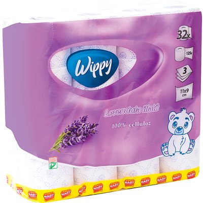 WIPPY TOALETTPAPÍR LEVENDULA ILLATTAL termékképe