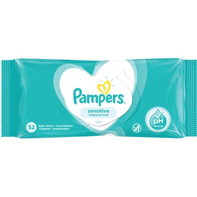 PAMPERS SENSITIVE TÖRLŐKENDŐ termékképe