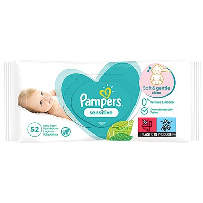 PAMPERS SENSITIVE TÖRLŐKENDŐ termékképe