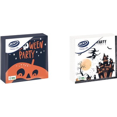 HALLOWEEN MINTÁS SZALVÉTA termékképe