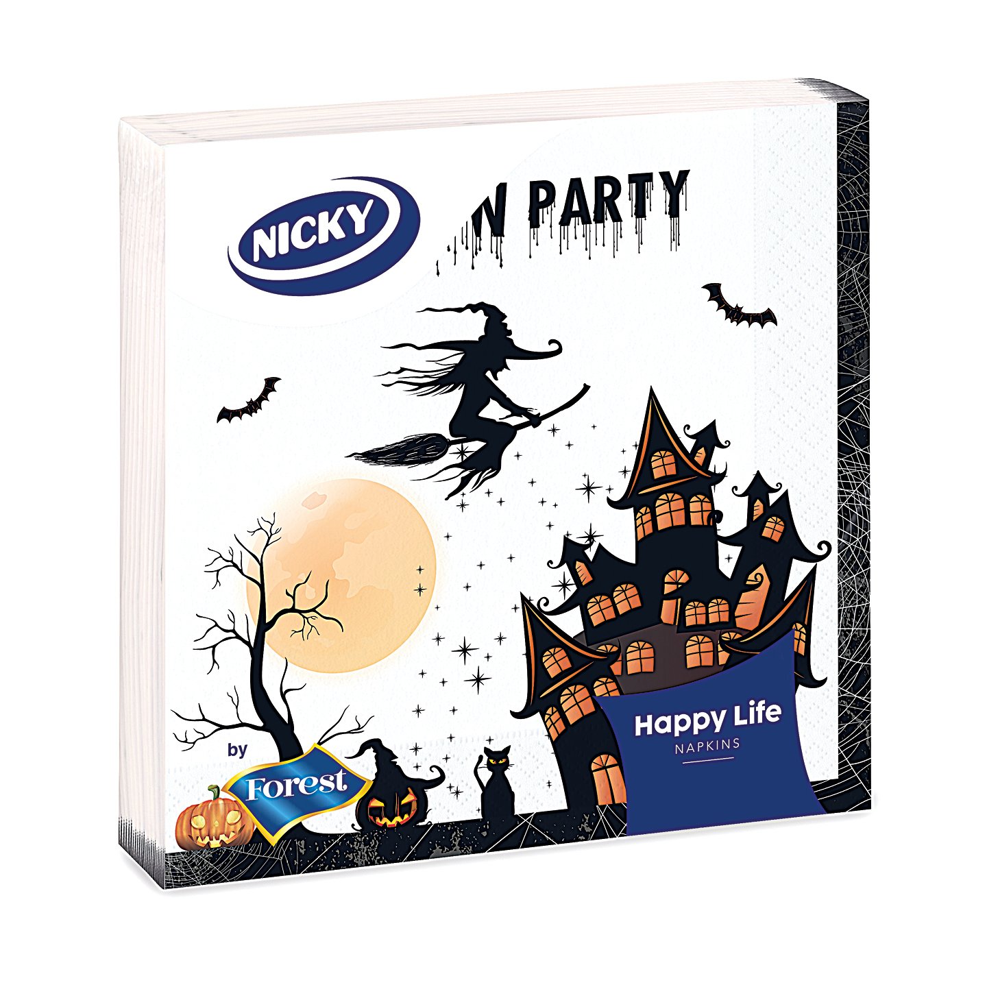 Halloween Mintás Szalvéta