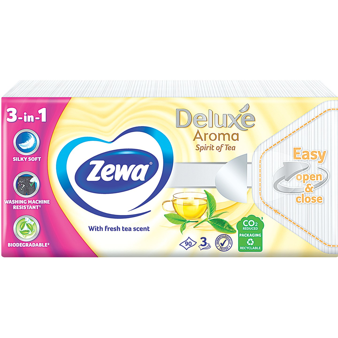 Zewa Deluxe Spirit Of Tea Papírzsebkendő