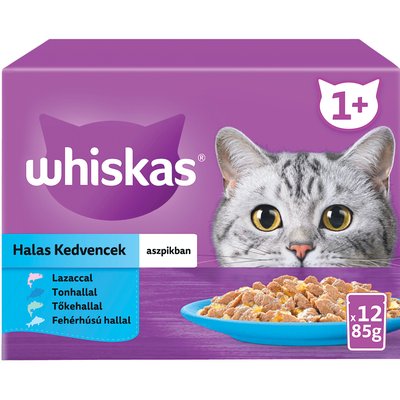 WHISKAS MACSKAELEDEL MULTIPACK HALLAL termékképe
