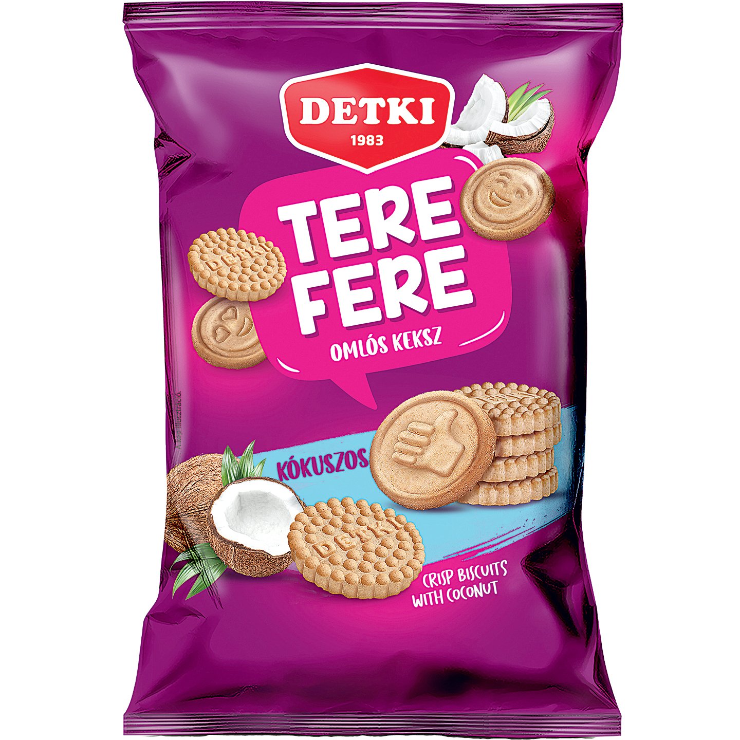 Detki Tere Fere Kókuszos Omlós Keksz