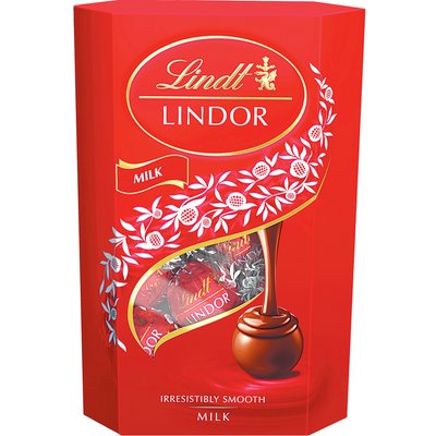 LINDT LINDOR MILK PRALINÉ termékképe