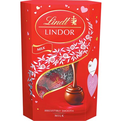 LINDT LINDOR MILK PRALINÉ termékképe