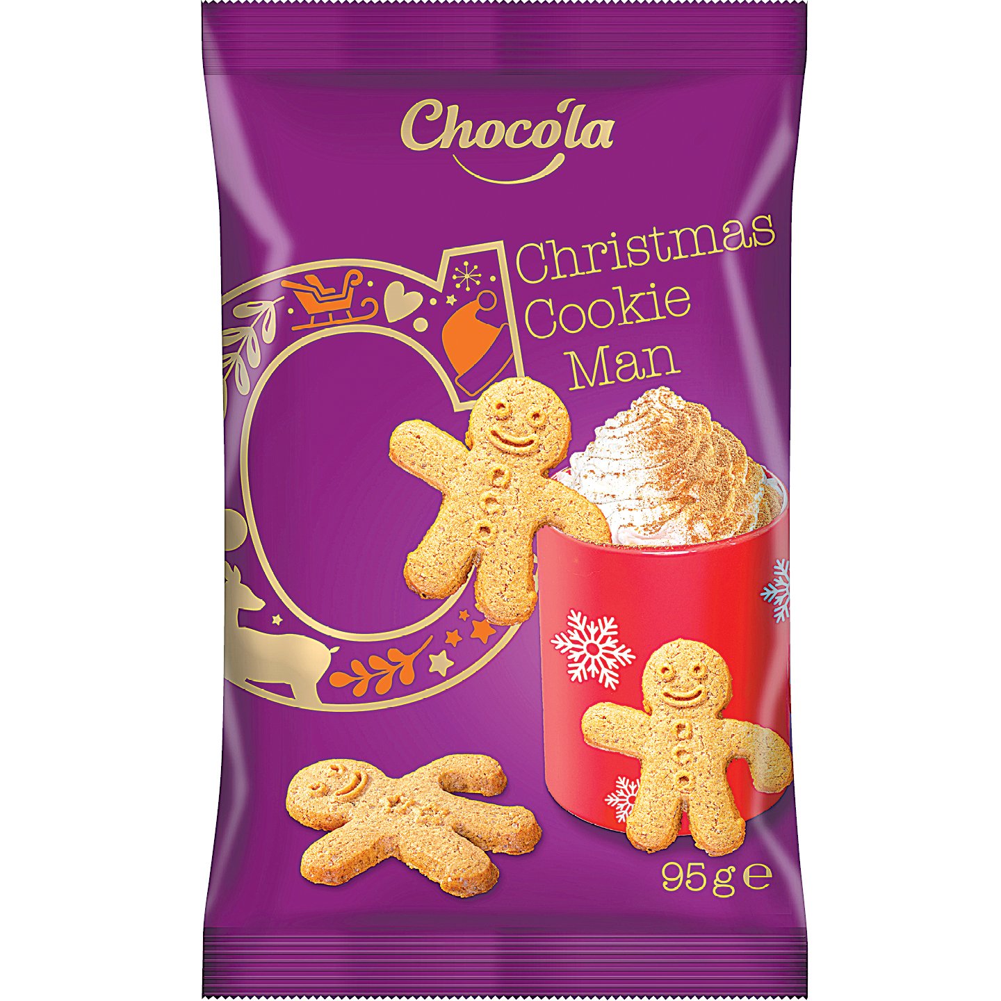 Chocola Karácsonyi Keksz Süti Emberke