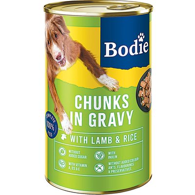 BODIE KUTYAELEDEL BÁRÁNNYAL-RIZZSEL termékképe
