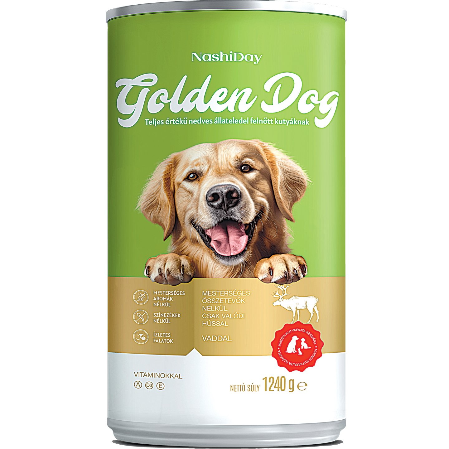Golden Dog Kutyaeledel Vadas