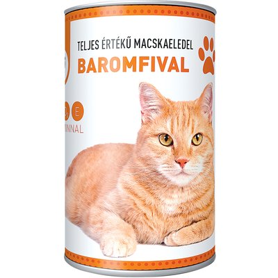 MACSKAELEDEL BAROMFIVAL termékképe