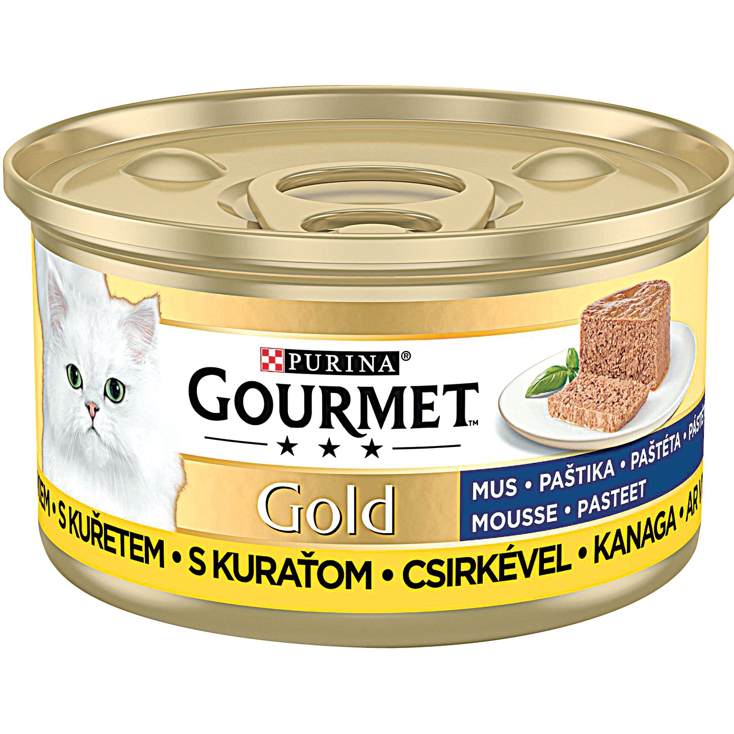 Gourmet Gold Macskapástétom Csirkével