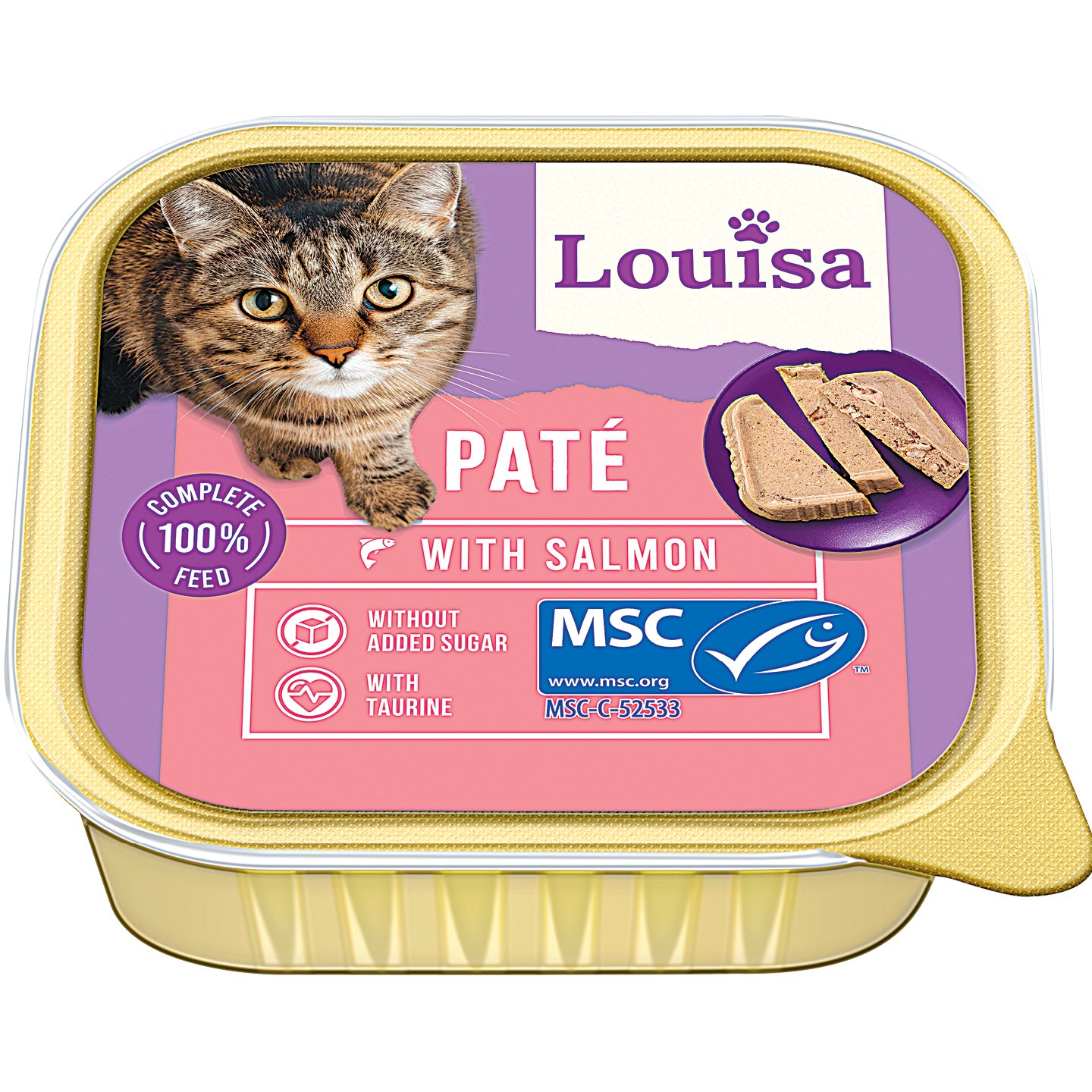 Louisa Paté Macskaeledel Lazaccal